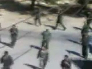 فري برس  التل ريف دمشق  هجوم الأمن على المتظاهرين 21 10 2011