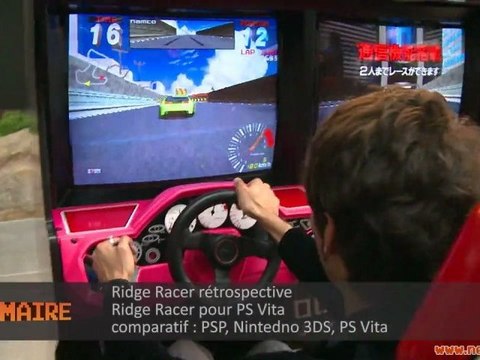 Special Ridge Racer avec un VS PSP,3DS,PSVita