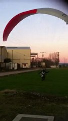 1er vol de sarah avec papi!!!!!