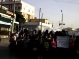 فري برس   خان شيخون   إدلب مظاهرة لحرائر المدينة 22 10 2011