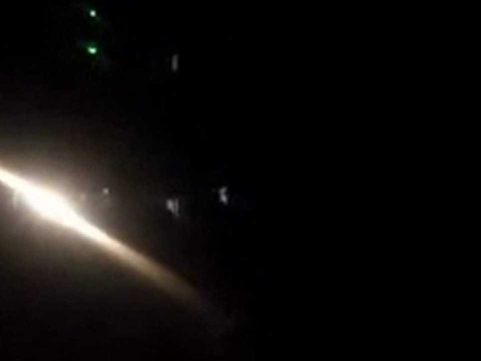 فري برس   دوما  مظاهرة في ظل انقطاع الكهرباء 21 10 2011