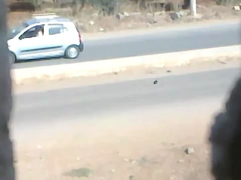 فري برس الأمن والشبيحة يقتحمون داعل لمنع الإضراب 23 10 2011