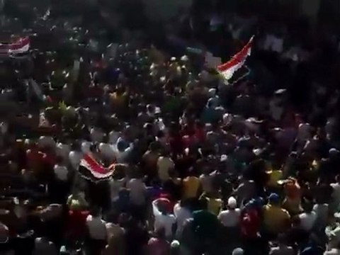 فري برس الصنمين مظاهرة حاشدة ردا على دخول قوات الأمن 23 10 2011