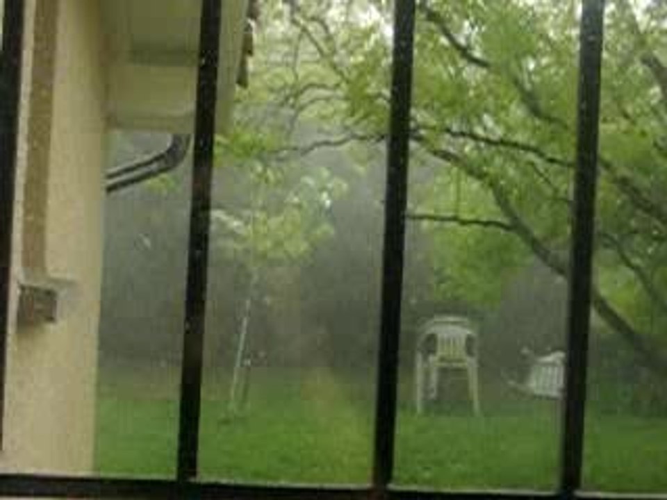 Tempête chez moi :-S