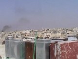 فري برس   حمص تقصف والدخان تتعالى و البياضة و دير بعلبة 23 10 2011 ج3