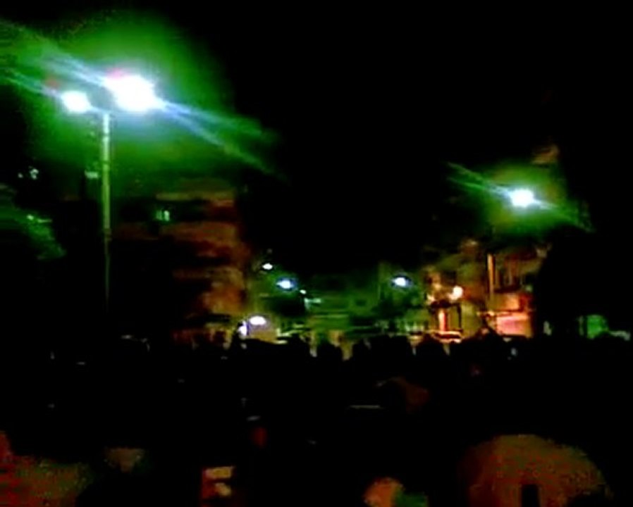 فري برس   حمص القصور احد الوفاء للشيخ وجيه قداح 23 10 2011