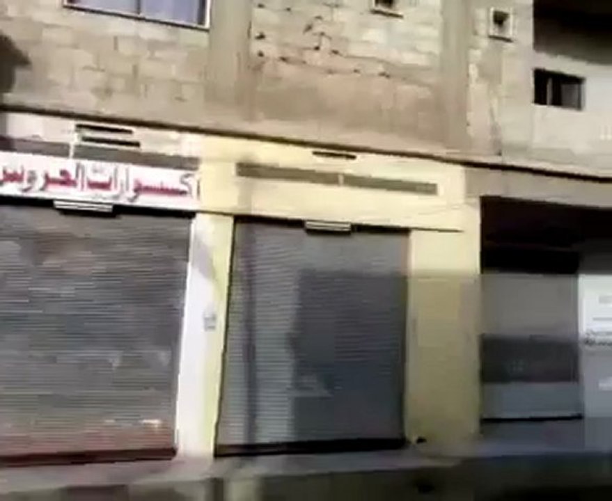 فري برس   حوران   خربة غزالة   إضراب عام   السبت 22 10 2011