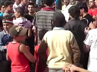 فري برس   حوران تسيل مظاهرة بعد خروج قوات الأمن في 23 10 2011