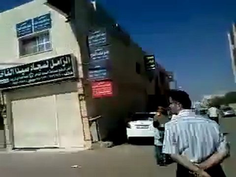 فري برس درعا الحراك اضراب عام حدادا على شهداء داعل وانخل 15 10 2011