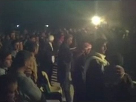 فري برس ادلب سرمين امام مجلس عزاء الشهيد طارق حمدو ديب 23 10 2011 ج2