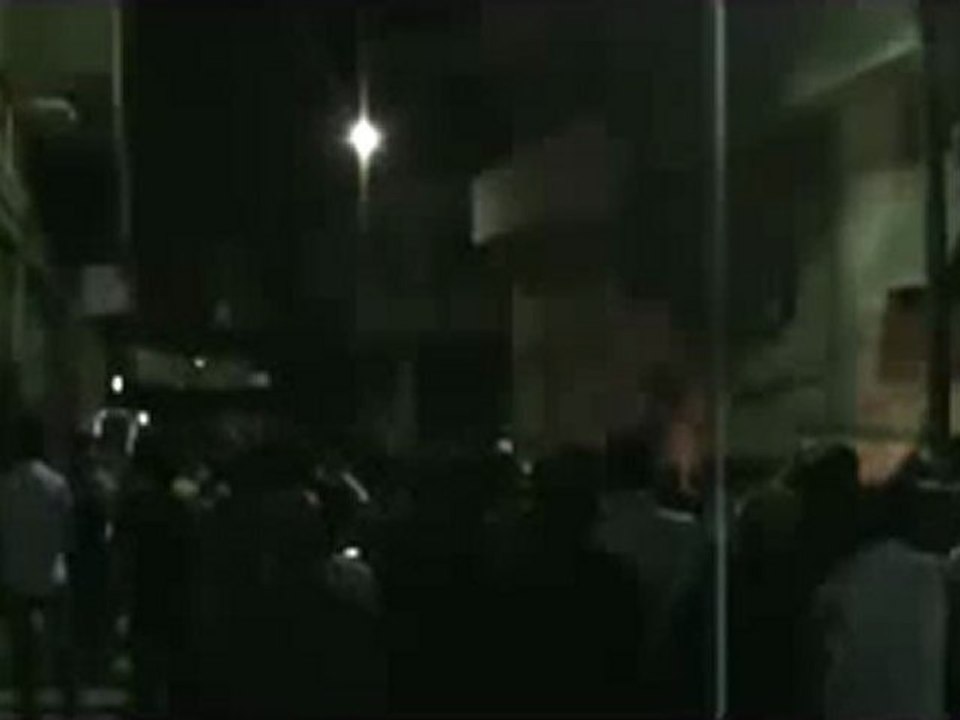 فري برس   حمص حي القرابيص و جورة الشياح مسائية 23 10 2011