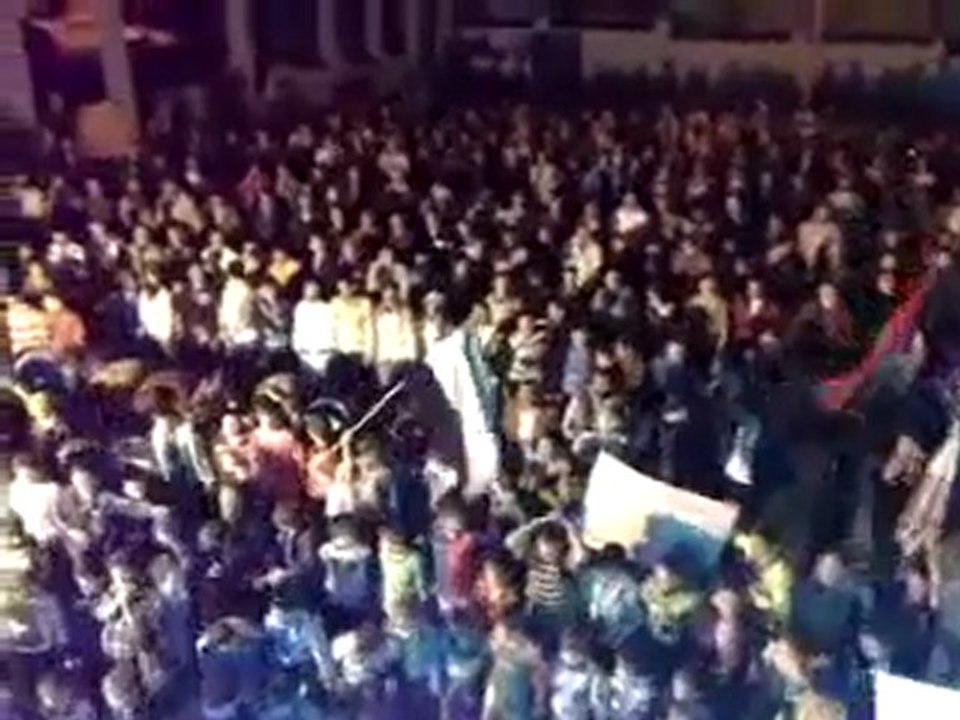 فري برس   ادلب جبل الزاوي مسائيات الثوار في اثنين اسيرة الشهباء نسرين بكور 24 10 20111