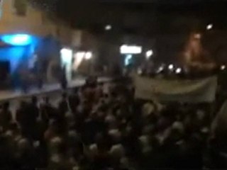 فري برس   ادلب مراسم زفاف الشهيد وليد ابن عبد الحميد رحابي 24 10 2011 ج1