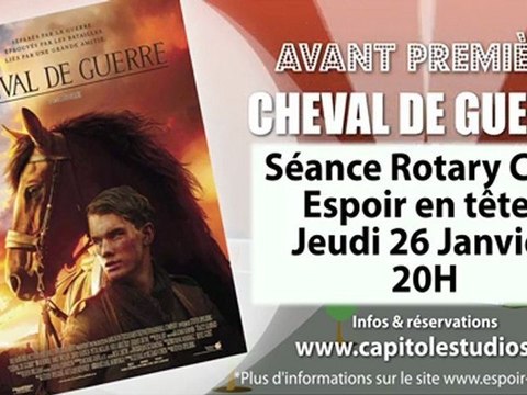 Avant-première Cheval de Guerre au Capitole Studios Le Pontet