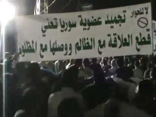 فري برس   حمص   الخالدية   مسائية رائعة 24 10 2011