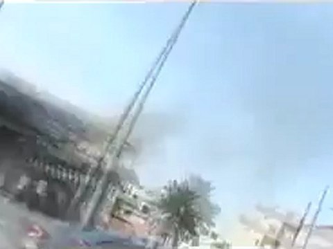 فري برس حمص دير بعلبة آثار الدمار الذي خلفته عصابات الاسد 24 10 2011