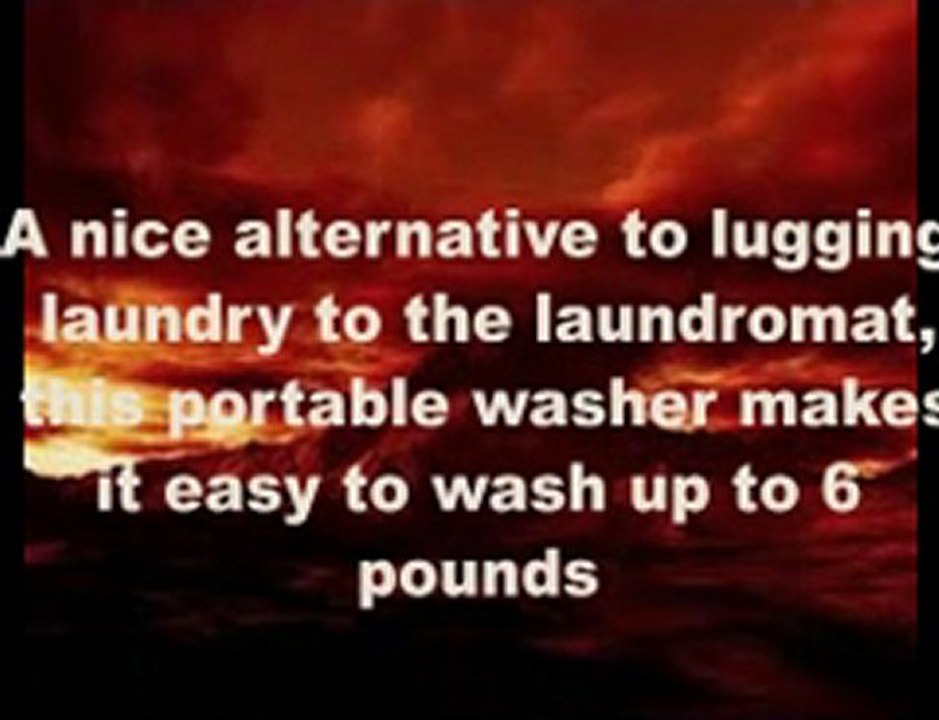 Haier HLP21N Pulsator 1-Cubic-Foot Portable Washer