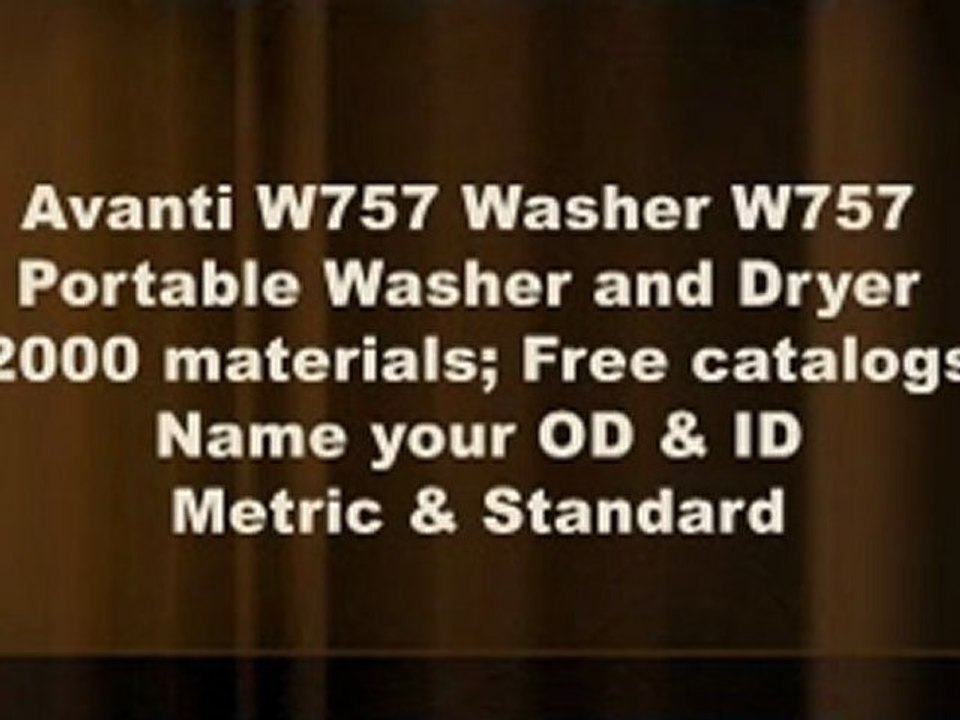 W757 Top Load Portable Washer - 12 Lb. Capacity