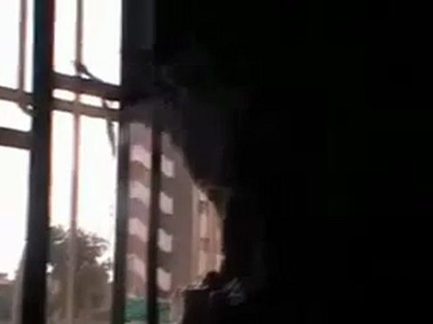 فري برس حمص دير بعلبة آثار الدمار الذي خلفه قصف عصابات الاسد على المنازل والمدنيين 25 10 2011