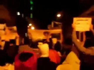 فري برس   دمشق المزة مظاهرة مسائية 25 10 2011