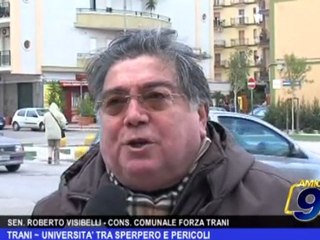 Trani | Università tra sperpero e pericoli