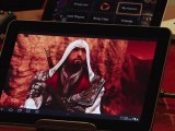 OnLive - Assassins Creed Brotherhood played on a tablet