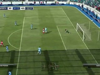 FIFA 12 demo gameplay Manchester City v Arsenal