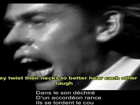 Jacques Brel Amsterdam sous-titré franco-anglais