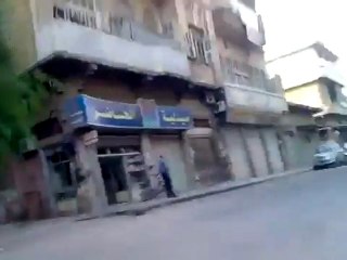 فري برس   اضراب اسواق مدينة حماة 26 10 2011