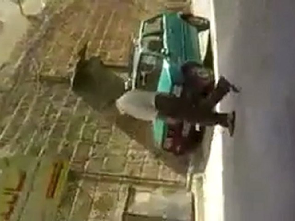 فري برس   حماه اضراب عام في شارع المرابط 26 10 2011