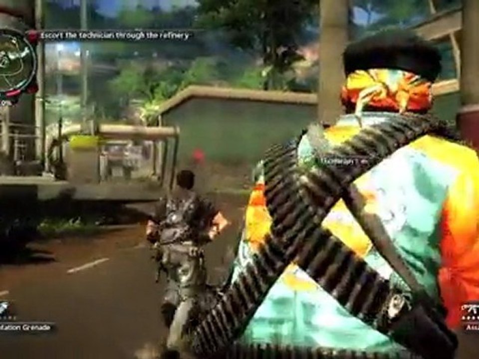 Just Cause 2 gameplay video