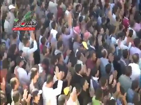 فري برس إدلب بنش مظاهرة حاشدة ردا على المسيرة المجبرة 26 10 2011