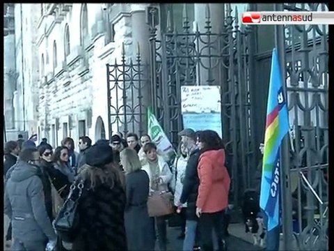 TG 19.01.12 Vertenza ASAX, la Provincia di Bari chiude le porte a 41 lavoratori