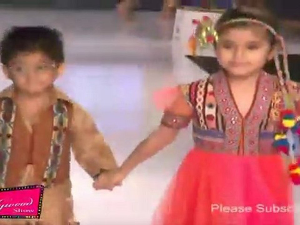 Small Kids Shows Ramp Walk @ India Kids Fashion Week