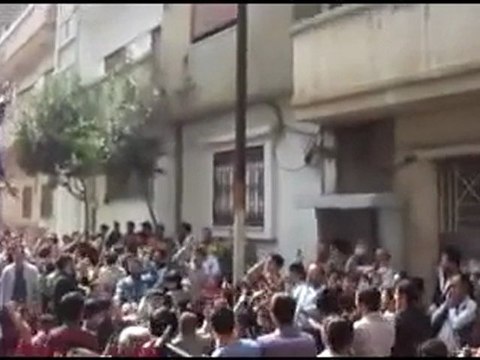 فري برس حمص باب تدمر مظاهرة أربعاء الاضراب العام 26 10 2011