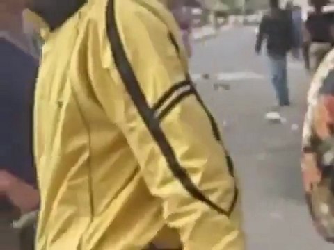 فري برس درعا بصرى الشام اطلاق رصاص على المتظاهرين من قبل عصابات الاسد 26 10 2011