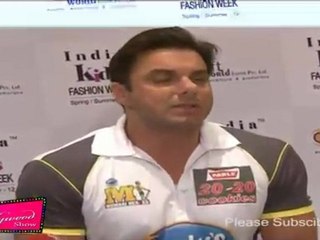 Bollywood Hunk Sohail Khan Speaks About Kids @ Kids Fashion Week