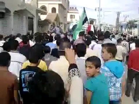 فري برس حوران ناحته مظاهرة أحرار ناحته في 29 10 2011