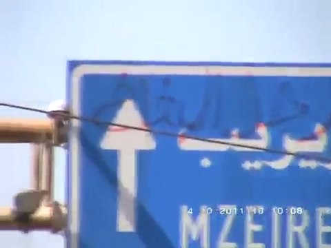 فري برس خربة غزالة الرجل البخاخ ج1 الرجل البخاخ يتسلق ويكتب على لوحات الإشارات السبت 29 10 2011