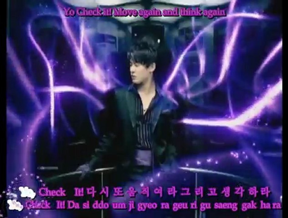 {TVfXQVN's Karaoke + Engsub} Purple Line (Korean Ver.)