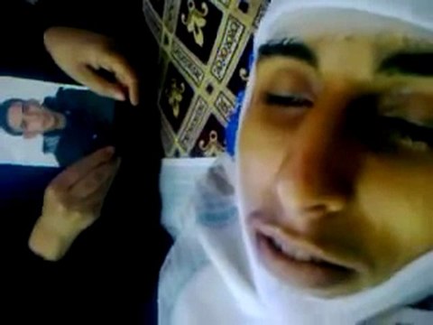 فري برس مؤثر جدا ‫ام الشهيد عمران الجهماني‬ تنعي إبنها 27 10 2011