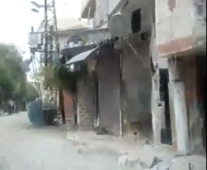 فري برس   آثار قصف الجيش على سوق كرم الزيتون التجاري ج1