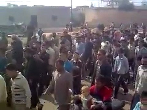 فري برس حماة كفربنودة جمعة الحظر الجوي تشييع الشهيد حسين رحال 28 10 2011