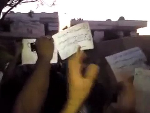 فري برس بانياس مسائية رغم الامن الشديد جمعة الحظر الجوي 28 10 2011