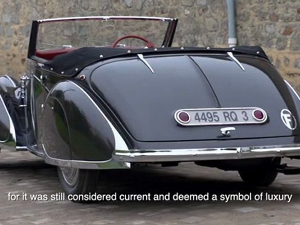 1947 Delahaye 135 MS Cabriolet par Franay