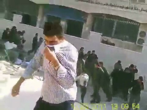 فري برس حلب صلاح الدين مظاهرة جامع اويس القرني 28 10 2011 جـ1