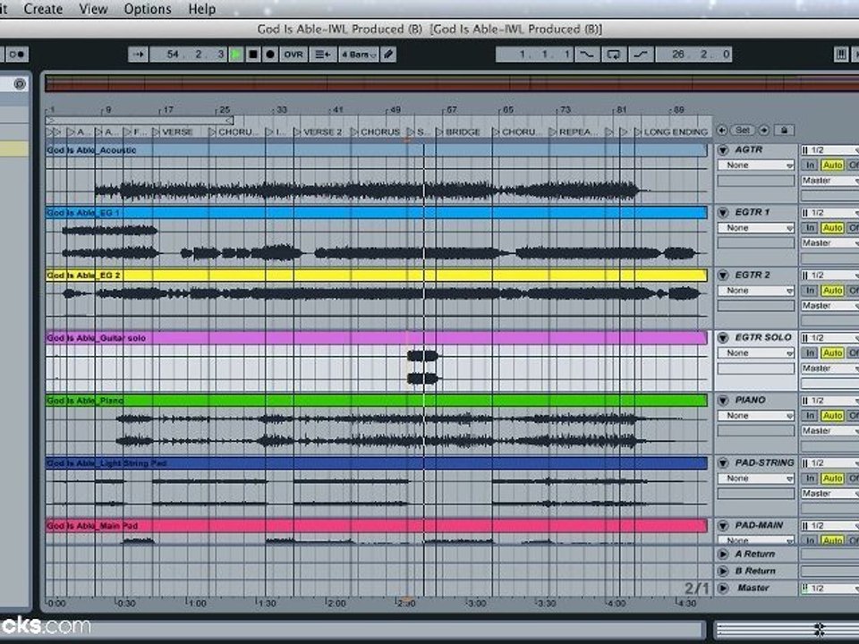 "God Is Able" MultiTracks by Hillsong, Produced by MultiTracks.com at MultiTracks.com