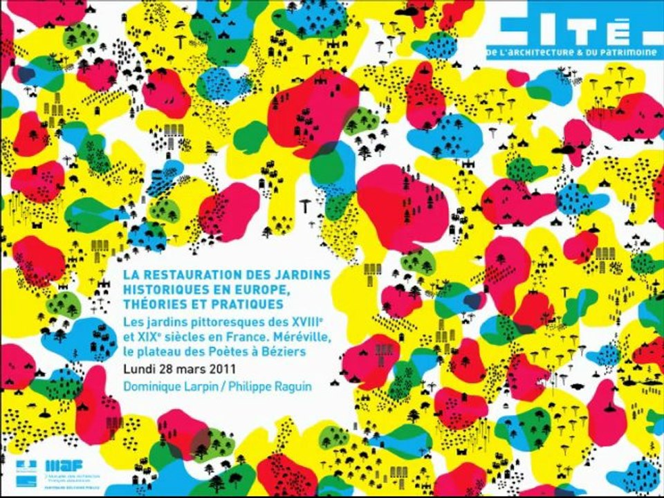 La restauration des jardins historiques en Europe, théories et pratiques