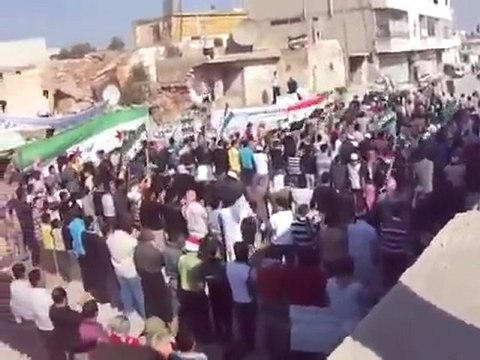فري برس حلب عندان جمعة الحظر الجوي 28 10 2011 ج2