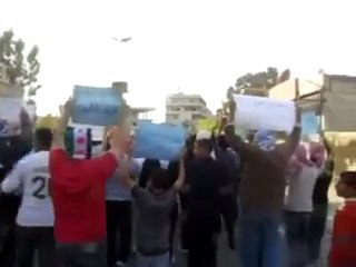 فري برس   مدينة ضمير جمعة الحظر الجوي 28 10 2011